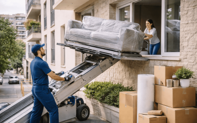 ¿Cuánto cuesta subir un sofá por la ventana en Madrid? Todo lo que debes saber