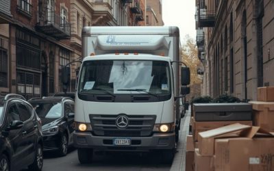 Mudanzas en barrios con difícil aparcamiento: soluciones prácticas