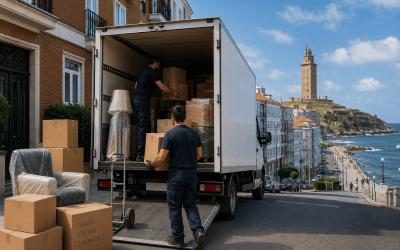 Mudanza de Madrid a A Coruña: todo lo que debes saber para organizar un traslado sin estrés
