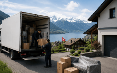 Mudanza a Suiza desde España: todo lo que necesitas saber para organizar un traslado internacional
